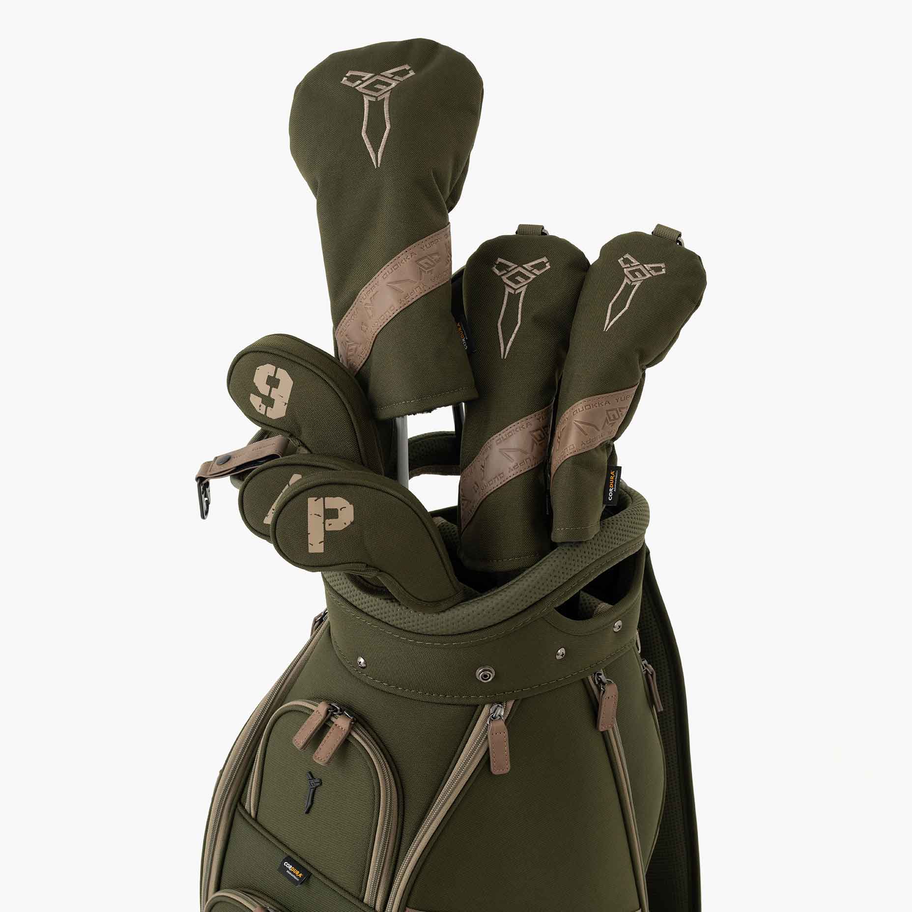 LUX CF | 9.5 CADDIE BAG - OLIVE - Image 27