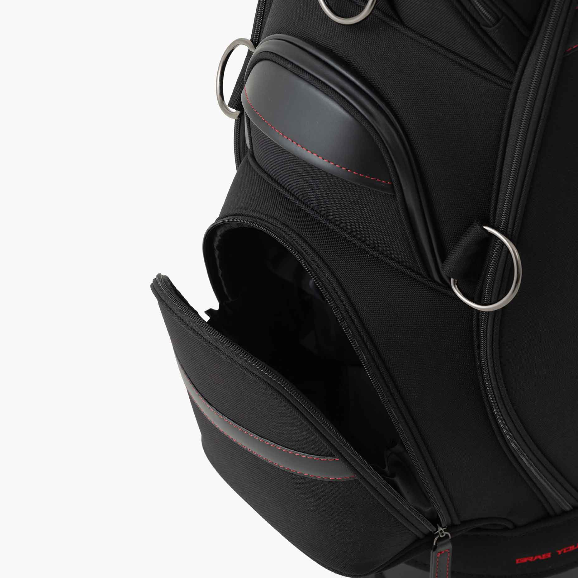 LUX CF | 9.5 CADDIE BAG - BLACK - Image 25