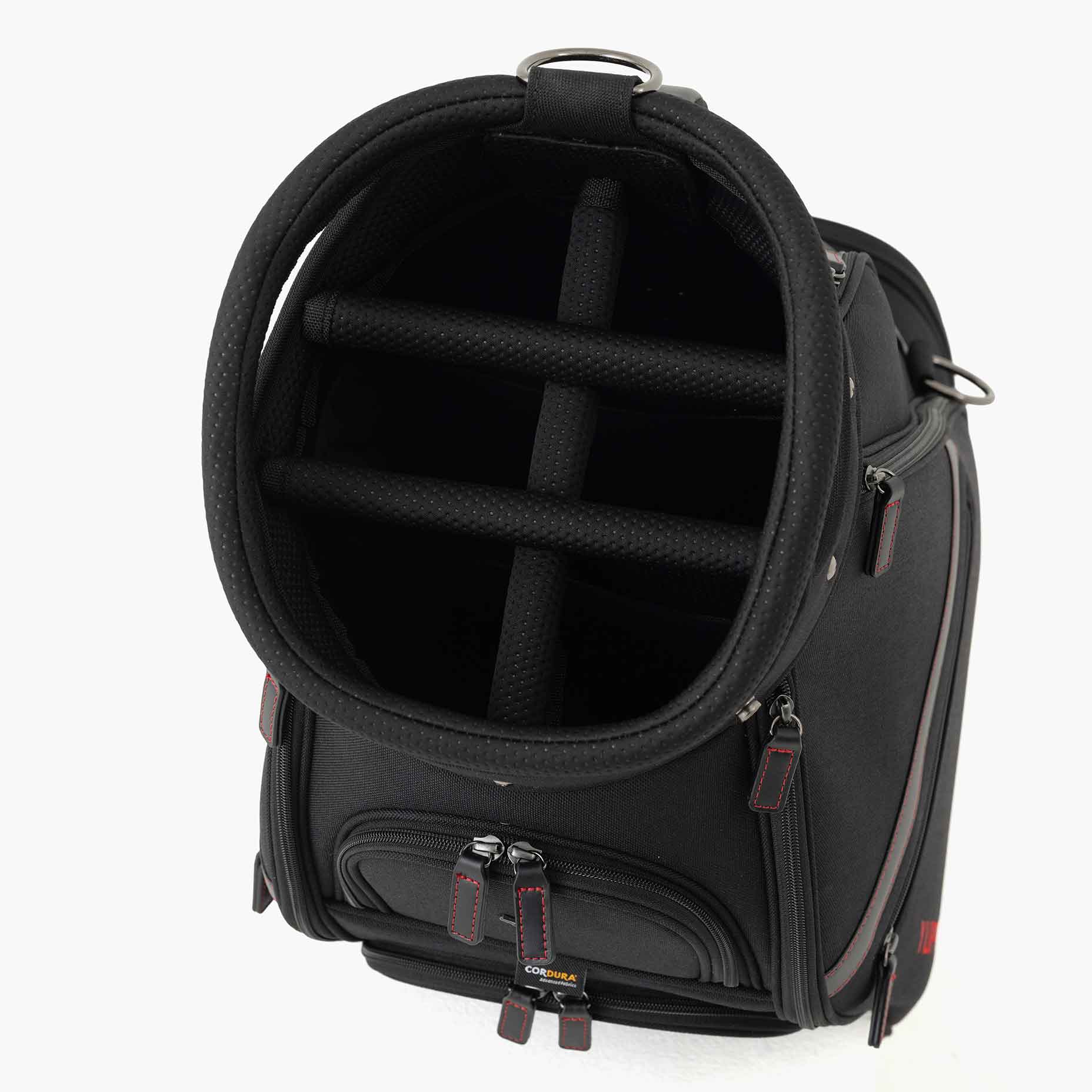 LUX CF | 9.5 CADDIE BAG - BLACK - Image 12