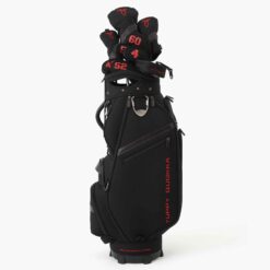 LUX CF | 9.5 CADDIE BAG - BLACK