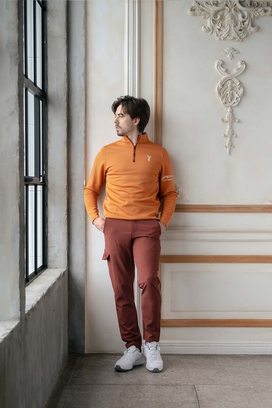 TARTAN-LINE FLEX HALF ZIP