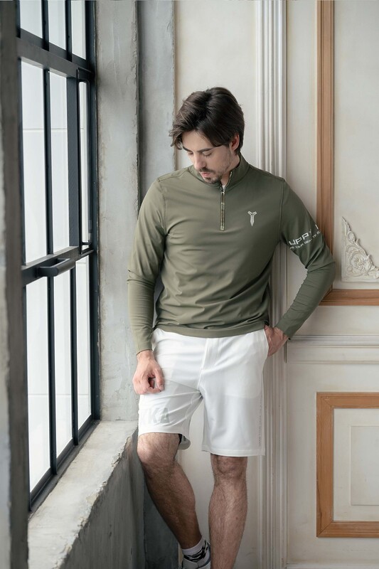 TARTAN-LINE FLEX HALF ZIP