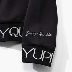 MENS YQ JACQUARD HOODIE