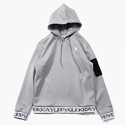 MENS YQ JACQUARD HOODIE