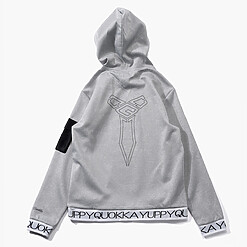MENS YQ JACQUARD HOODIE