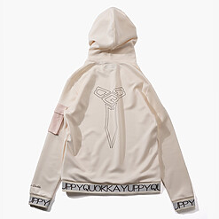 MENS YQ JACQUARD HOODIE