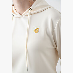 WOMENS YQ JACQUARD HOODIE