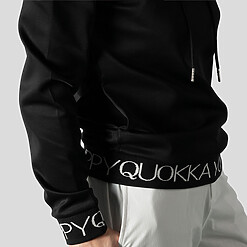 WOMENS YQ JACQUARD HOODIE