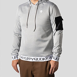 MENS YQ JACQUARD HOODIE