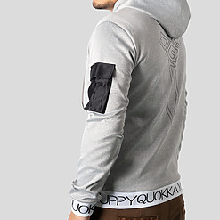 MENS YQ JACQUARD HOODIE
