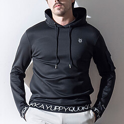 MENS YQ JACQUARD HOODIE
